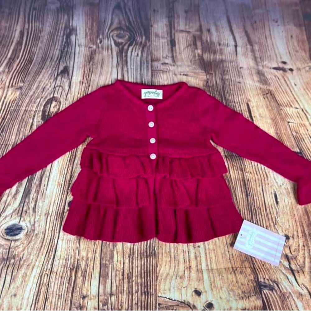 Persnickety Ruffled Cardigan